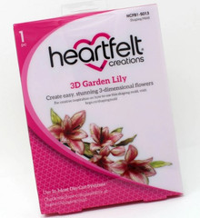 Heartfelt Creations 3D Garden Lily Shaping Mold- HCFB1-5013