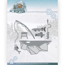 Find It Trading Yvonne Creations Nordic Winter Collection- Nordic Fishing Die Set