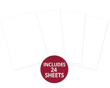 Hunkydory Crafts Parchment Essentials - 24 Sheets Dove White