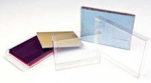 Crystal Clear Card Boxes- 6 3/8" x 5/8" x 6 5/16"- 5 pack