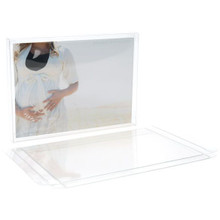 Crystal Clear Card Boxes- 5 3/8" x 1/2" x 7 3/8"- 5 pack