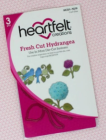 Heartfelt Creations Cut & Emboss Dies- Fresh Cut Hydrangea
