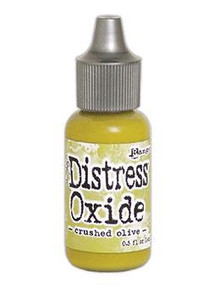 Ranger- Tim Holtz- Distress Oxide Re-inker 0.5 fl oz- Crushed Olive