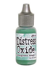 Ranger- Tim Holtz- Distress Oxide Re-inker 0.5 fl oz- Evergreen Bough