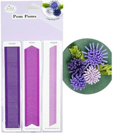 Quilled Creations Pom Poms Dies - 3 Dies