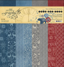 Graphic 45 Let's Get Cosy 12 x 12 Patterns & Solids