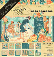 Graphic 45 Paper 12X12 Deluxe Collector's Edition- Cafe Parisian
