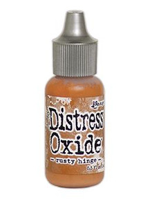 Ranger- Tim Holtz- Distress Oxide Re-inker 0.5 fl oz- Rusty Hinge