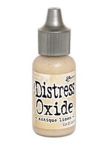 Ranger- Tim Holtz- Distress Oxide Re-inker 0.5 fl oz- Antique Linen