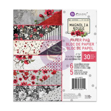Prima Marketing- Magnolia Rouge- 6x6 Paper Pad