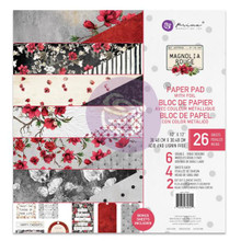 Prima Marketing- Magnolia Rouge- 12x12 Paper Pad
