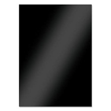 Hunkydory Crafts Mirri Essentials - Midnight Black 220gsm Mirror Card MCD506