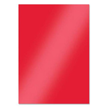 Hunkydory Crafts Mirri Essentials - Pillar Box Red 220gsm Mirror Card MCD503