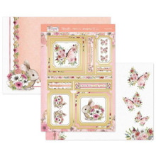 Hunkydory Crafts Wildlife Blossoms Topper Set- Peachy Petals