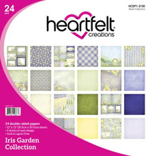 Heartfelt Creations Iris Garden Paper Collection