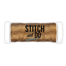 Stitch and Do Embroidery Sparkles Thread 120 m Roll- Bronze SDCDS05
