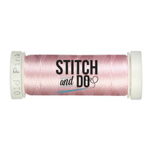 Find It Trading Stitch and Do Embroidery Thread 200 m Roll- Old Pink SDCD43