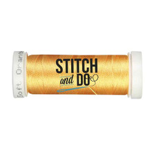 Find It Trading Stitch and Do Embroidery Thread 200 m Roll- Soft Orange SDCD10