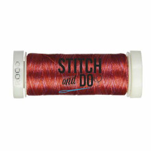 Find It Trading Stitch and Do Embroidery Thread 200 m Roll- Rood Blend SDCDG002
