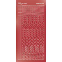 Find It Trading Hobbydots sticker style14 - Mirror - Christmas Red