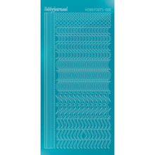 Find It Trading Hobbydots sticker style 20 - Mirror - Azure Blue