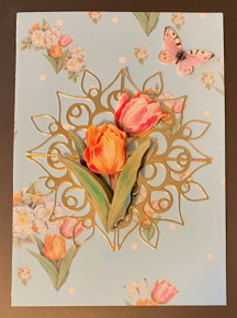 Live Stream Perfect Butterflies Flowers kit from Jeanine's Art