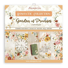 Stamperia 12x12 Paper Pad - Garden of Promises (10 Double Sided Sheets)