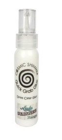 Cosmic Shimmer Quick Grab Glue 60ml -by Andy Skinner- Dries Clear