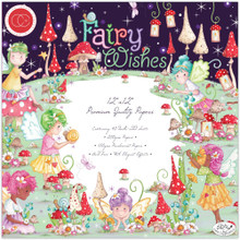 Craft Consortium 12"x12", Fairy Wishes Paper Pad