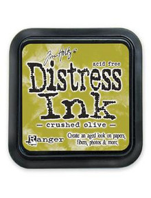 Ranger- Tim Holtz- Distress Ink Pad- Crushed Olive