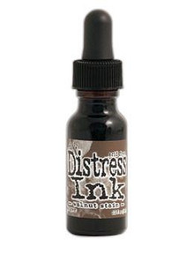 Ranger- Tim Holtz- Distress Ink Re-inker 0.5 fl oz- Walnut Stain