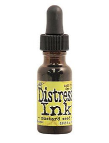 Ranger- Tim Holtz- Distress Ink Re-inker 0.5 fl oz- Mustard Seed