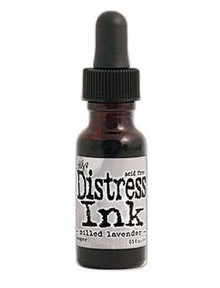 Ranger- Tim Holtz- Distress Ink Re-inker 0.5 fl oz- Milled Lavender