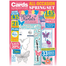 Simply Cards & Papercraft Magazine Issue 239- Butterfly Florals