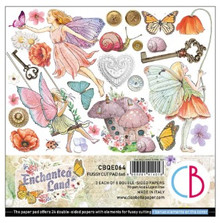 Ciao Bella 6"x 6" Fussy Cut Pad- 3 each of 8 Double-sided Papers- Enchanted Land