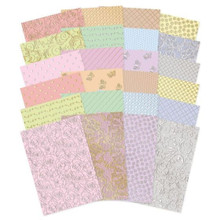 Hunkydory Crafts Stickables Die-Cut Self-Adhesive Foiled Paper Pack - Pretty Pastels