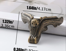 4-pc Beautiful Owl-Style Feet Small- Bronze - 1144