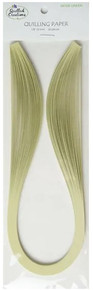 Quilled Creations 1/8" Quilling Strips - 50 Moss Green