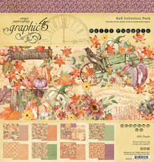 Graphic 45 8X8 Papercrafting Paper- Hello Pumpkin