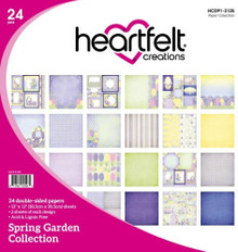 Heartfelt Creations- Spring Garden 12x12 Paper Collection NOTE