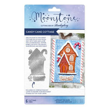 Hunkydory Crafts Moonstone Die- Candy Cane Cottage MSTONE745