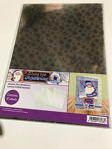 Hunkydory Crafts Gnome for Christmas Luxury Foiled Acetate LFA231