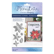 Hunkydory Crafts Moonstone Die- Dimensional Flowers- Poinsettia