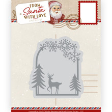 Find It Trading Amy Design- From Santa With Love- Reindeer Scene Cutting Die Set ADD10278