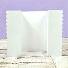 Hunkydory Crafts Luxury Shaped Card Blanks & Envelopes 5-Sets- Scalloped Gatefold Card