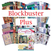 Hunkydory Crafts 2023 Blockbuster Plus- Craftaganza Christmas Bundle 4 Kits, Mag, Inserts, Little Book, Sentiments