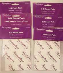 Hunkydory Foam Squares Bundle- 1mm Bundle includes 6 packs