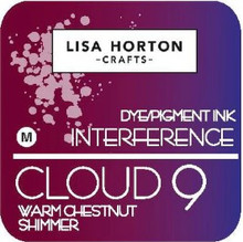 Lisa Horton Crafts- Cloud 9 Interference Dye/Pigment Ink- Warm Chestnut Shimmer