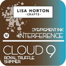Lisa Horton Crafts- Cloud 9 Interference Dye/Pigment Ink- Royal Truffle Shimmer