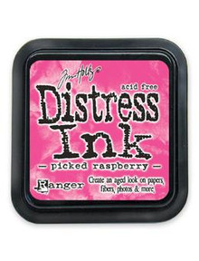 Ranger- Tim Holtz- Distress Ink Pad- Picked Raspberry